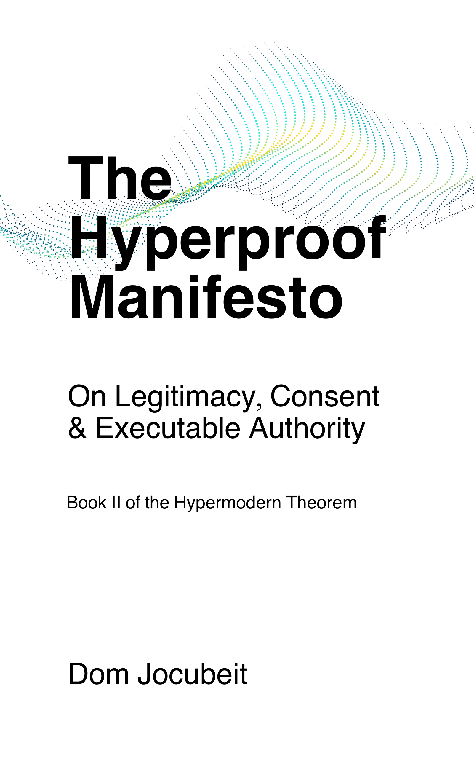 Front cover image from The Hyperproof Manifesto book.